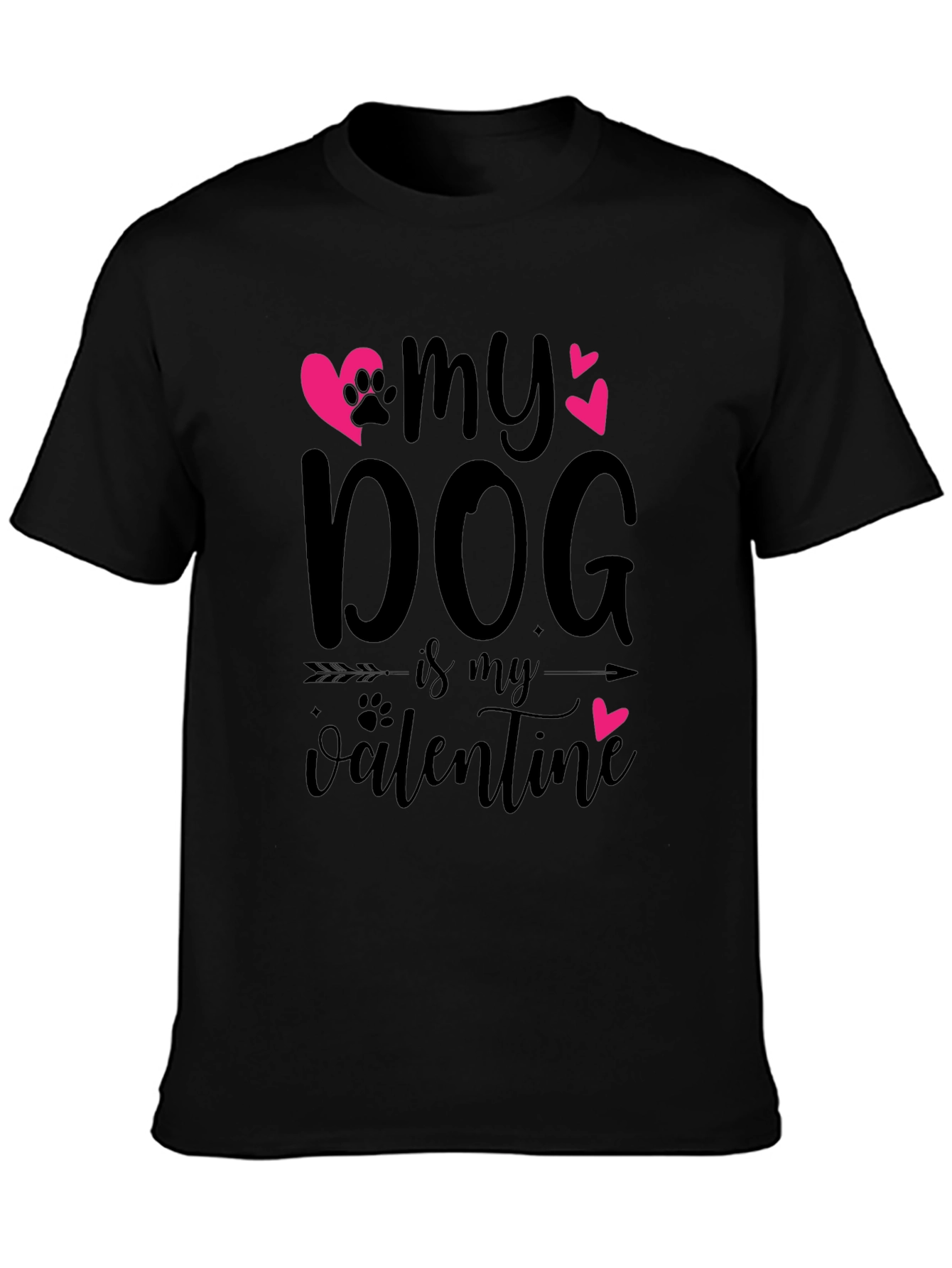 My Dog Is My Valentine T-Shirt
