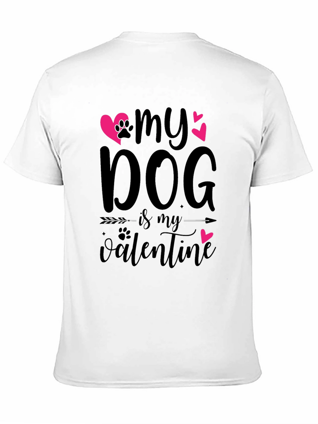 My Dog Is My Valentine T-Shirt
