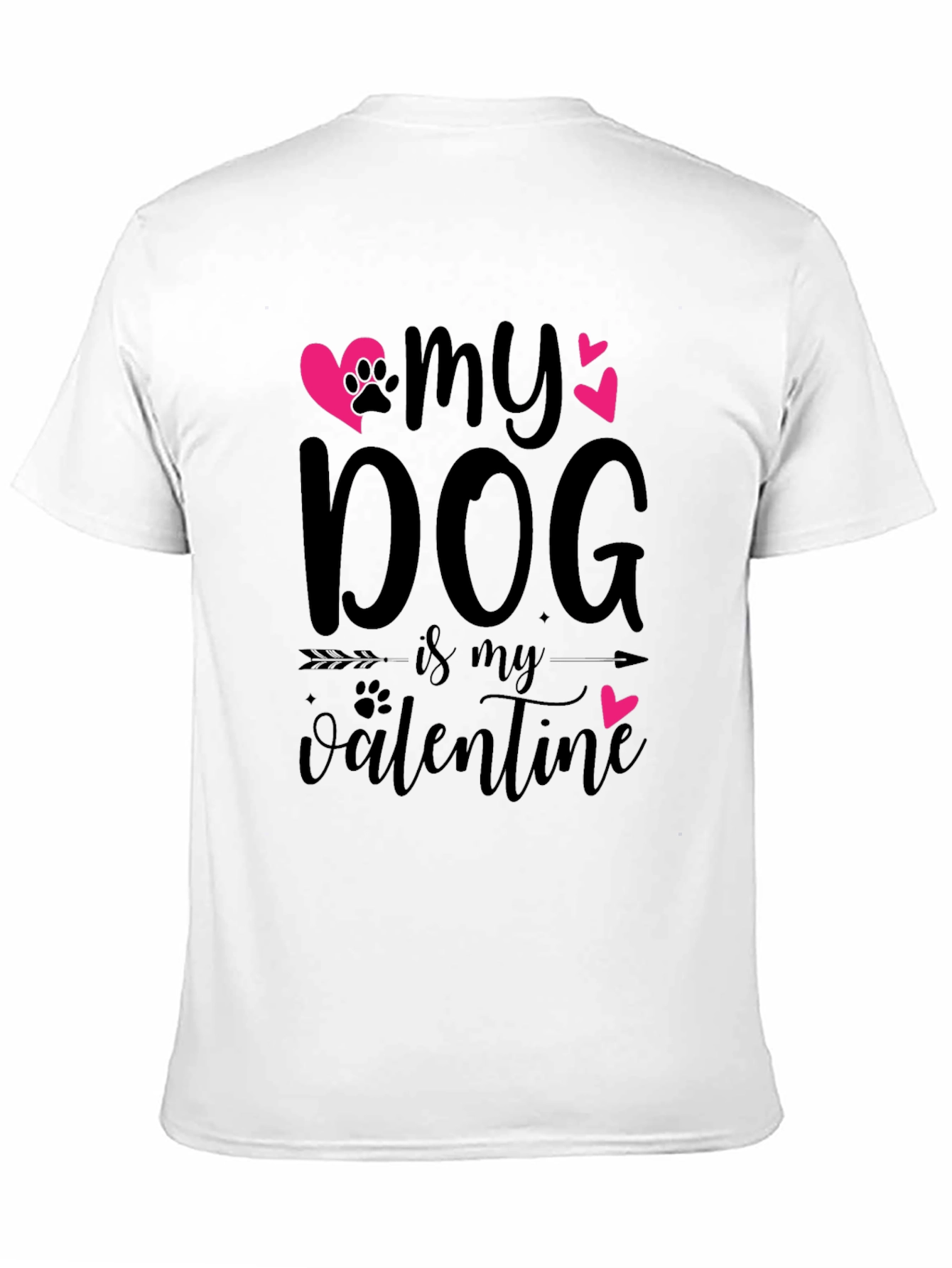 My Dog Is My Valentine T-Shirt