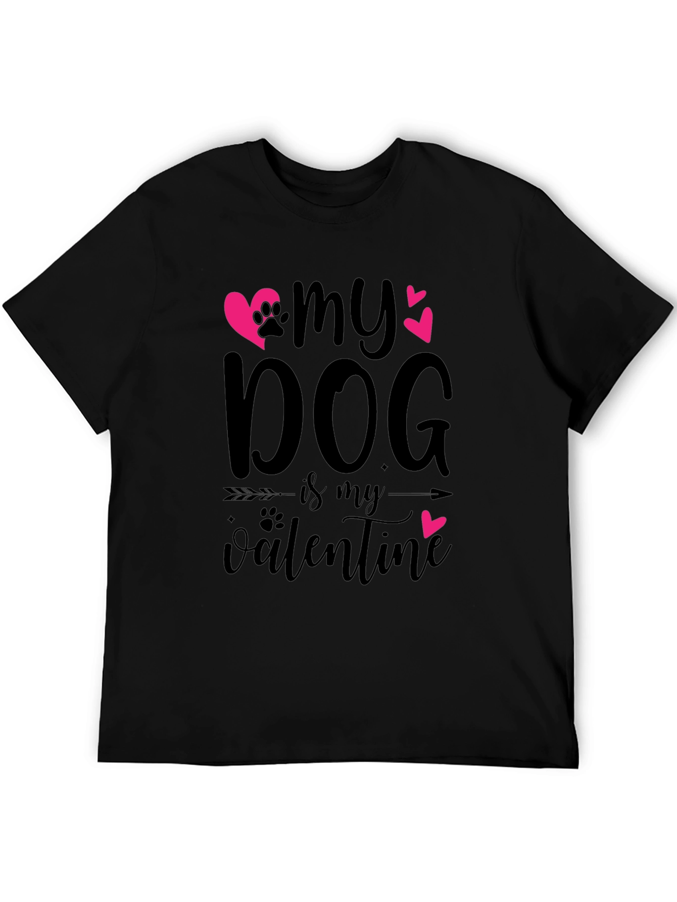 My Dog Is My Valentine T-Shirt