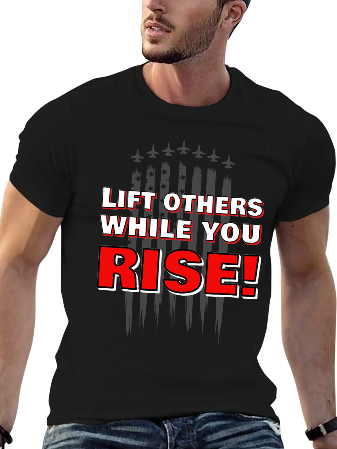 Lift Others While You Rise Graphic T-Shirt