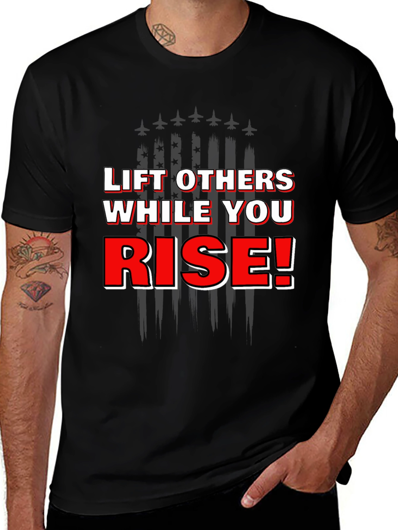 Lift Others While You Rise Graphic T-Shirt