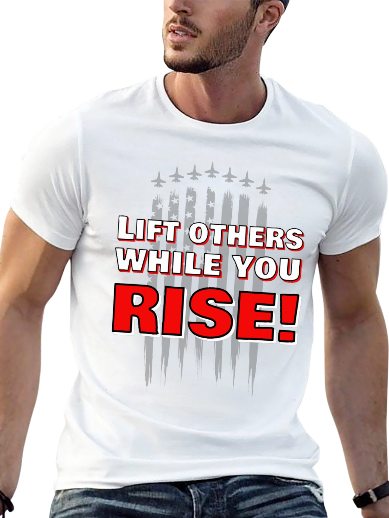 Lift Others While You Rise Graphic T-Shirt