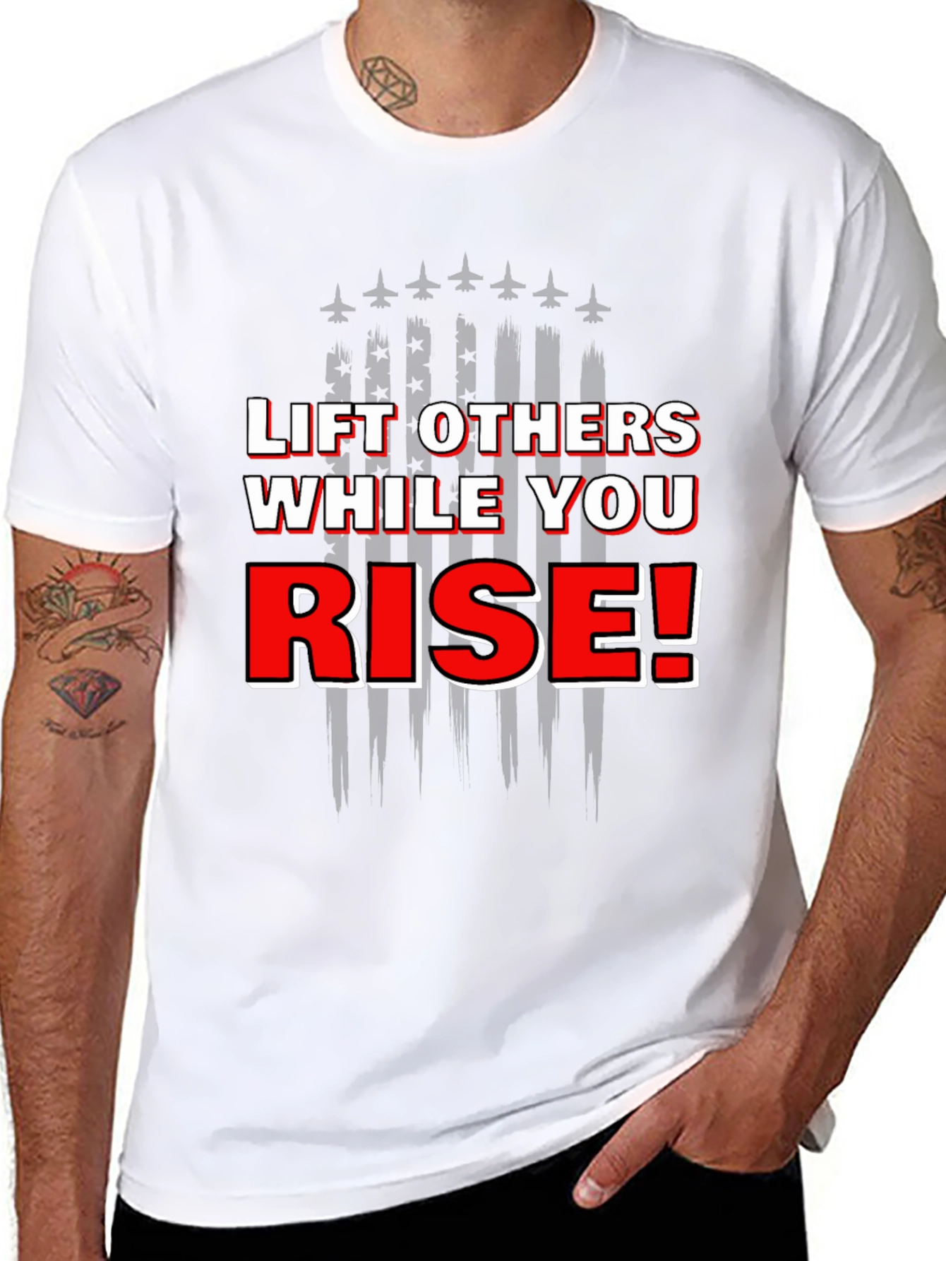 Lift Others While You Rise Graphic T-Shirt