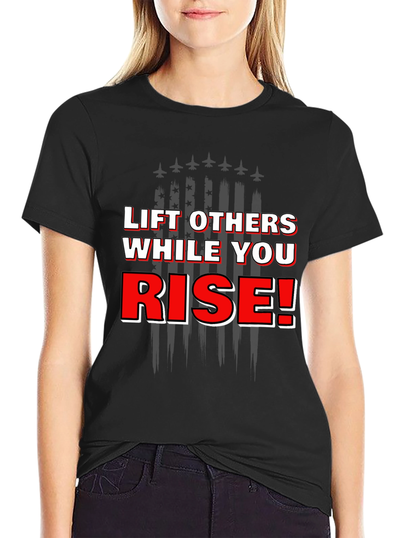 Lift Others While You Rise Graphic T-Shirt