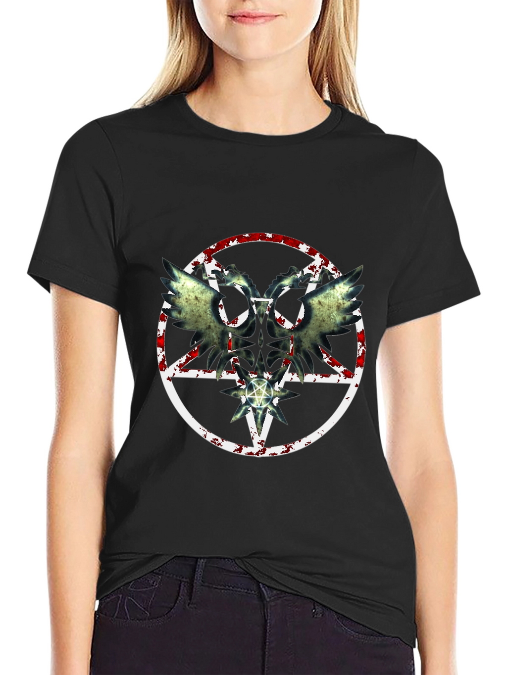 Occult Wings Black T-Shirt