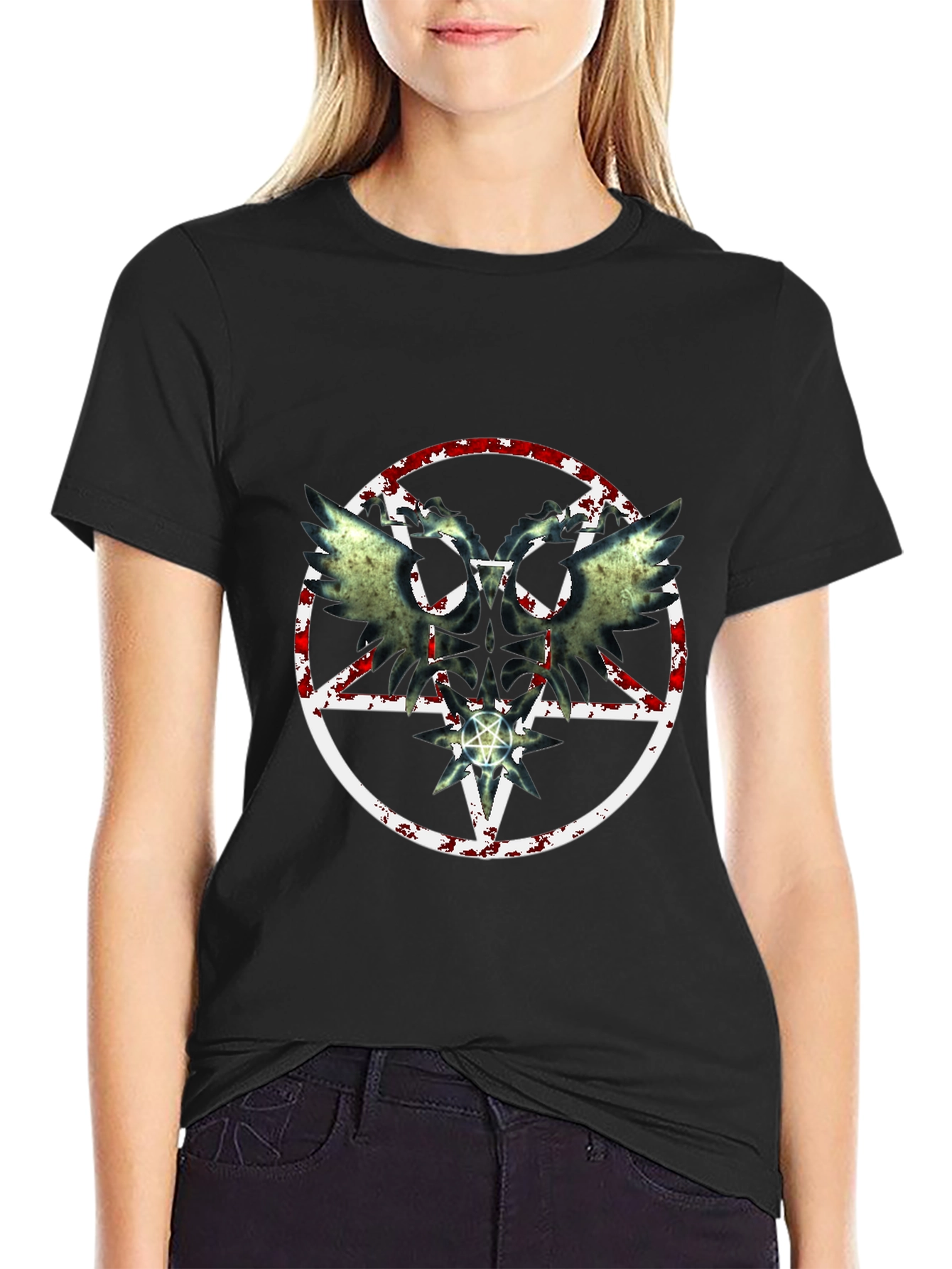 Occult Wings Black T-Shirt