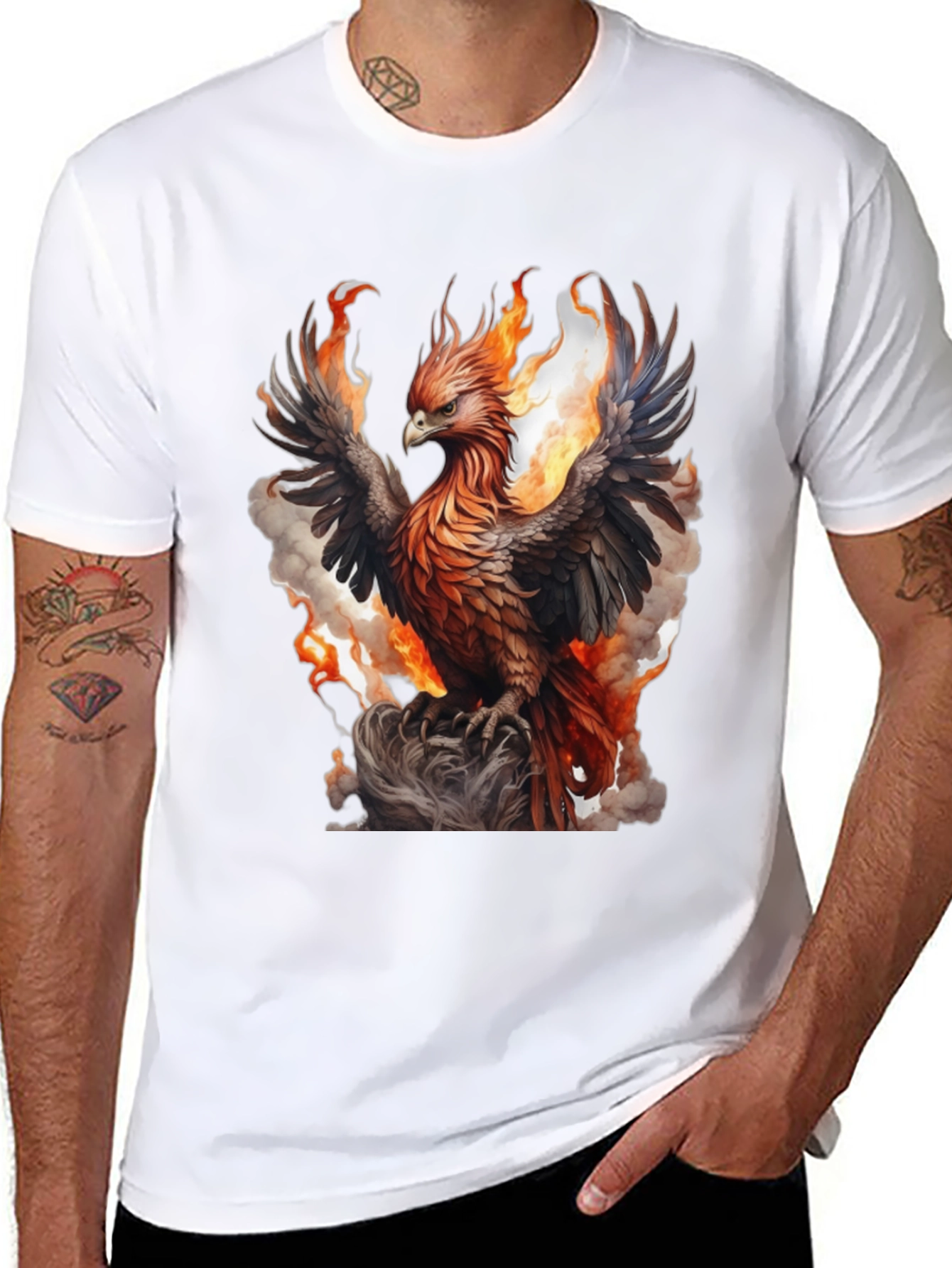 Phoenix Graphic Tee - Rise from the Ashes!