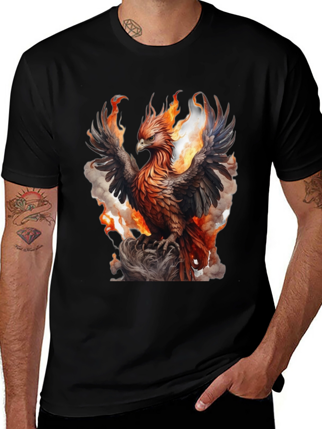 Phoenix Graphic Tee - Rise from the Ashes!