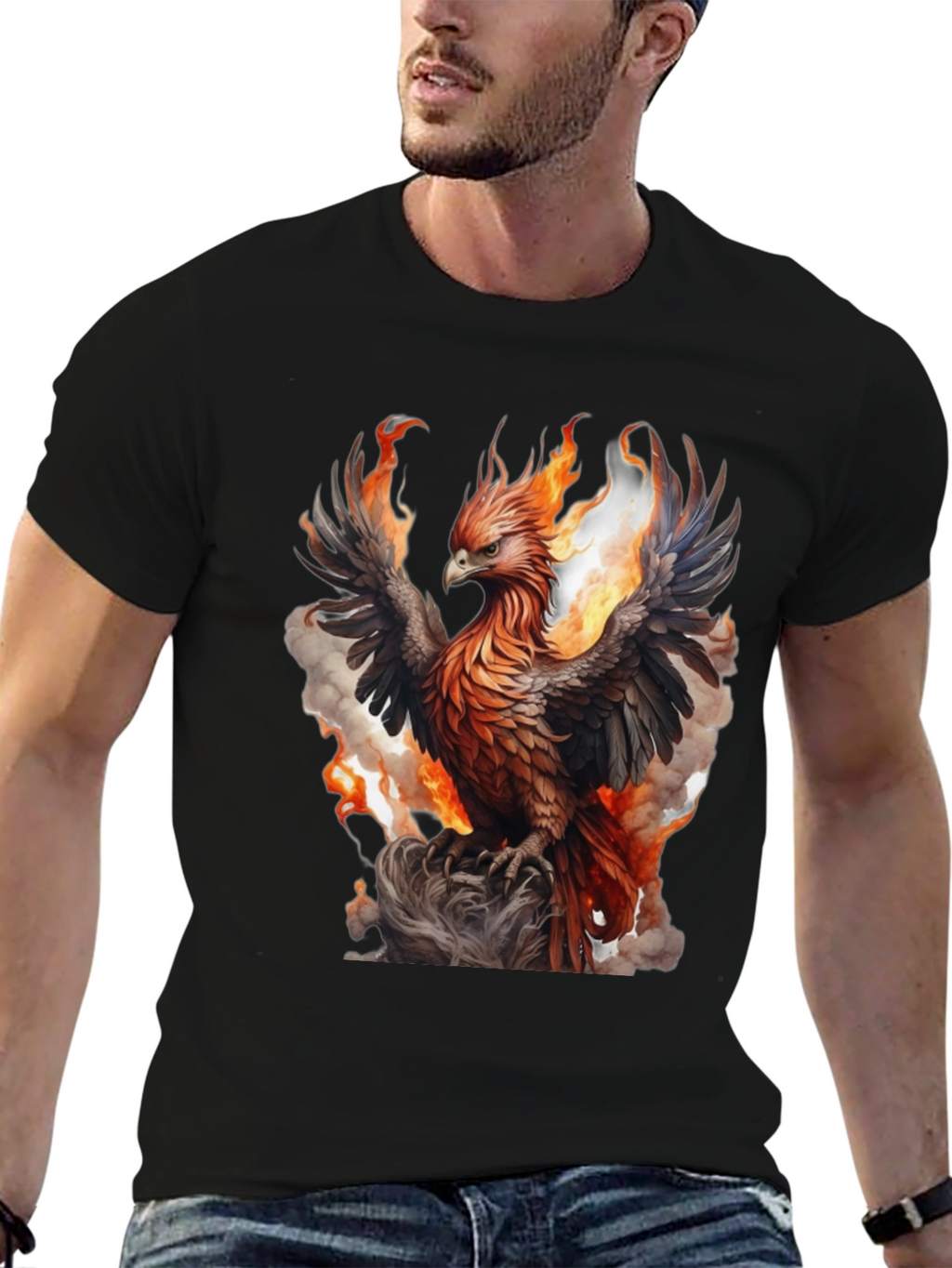 Phoenix Graphic Tee - Rise from the Ashes!