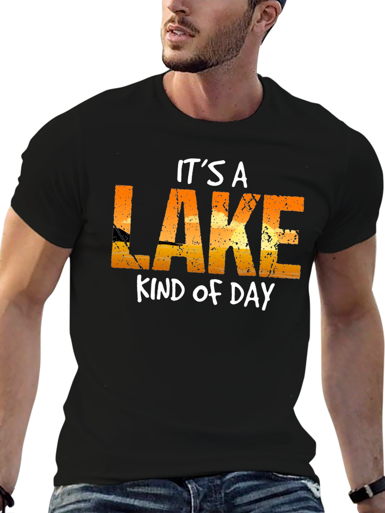 Its A Lake Kind of Day Graphic Tee