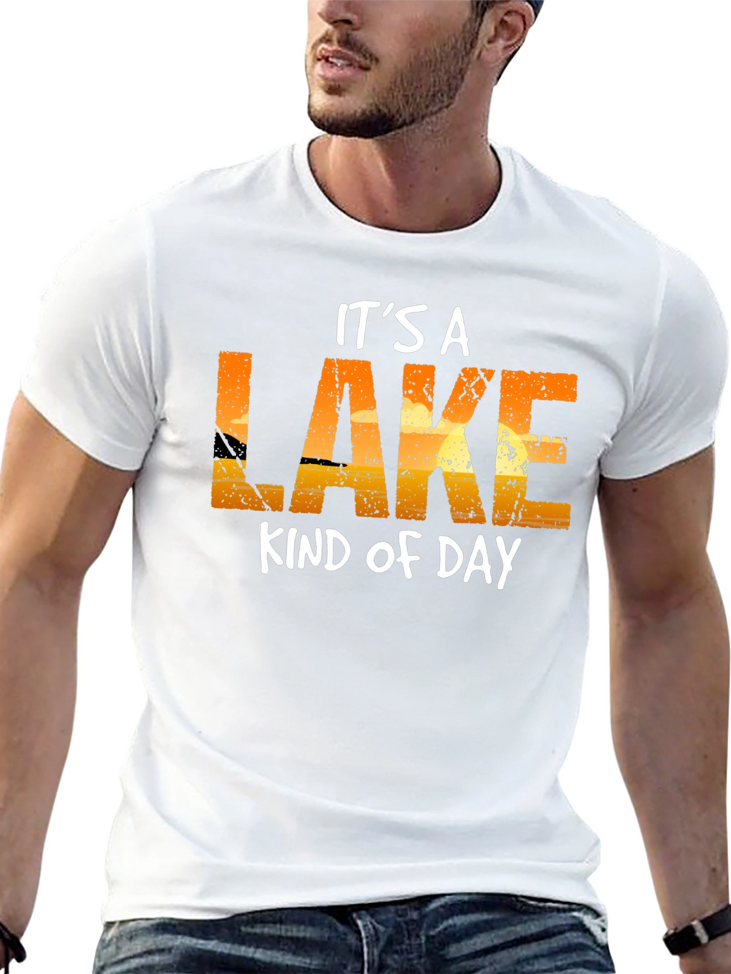 Its A Lake Kind of Day Graphic Tee