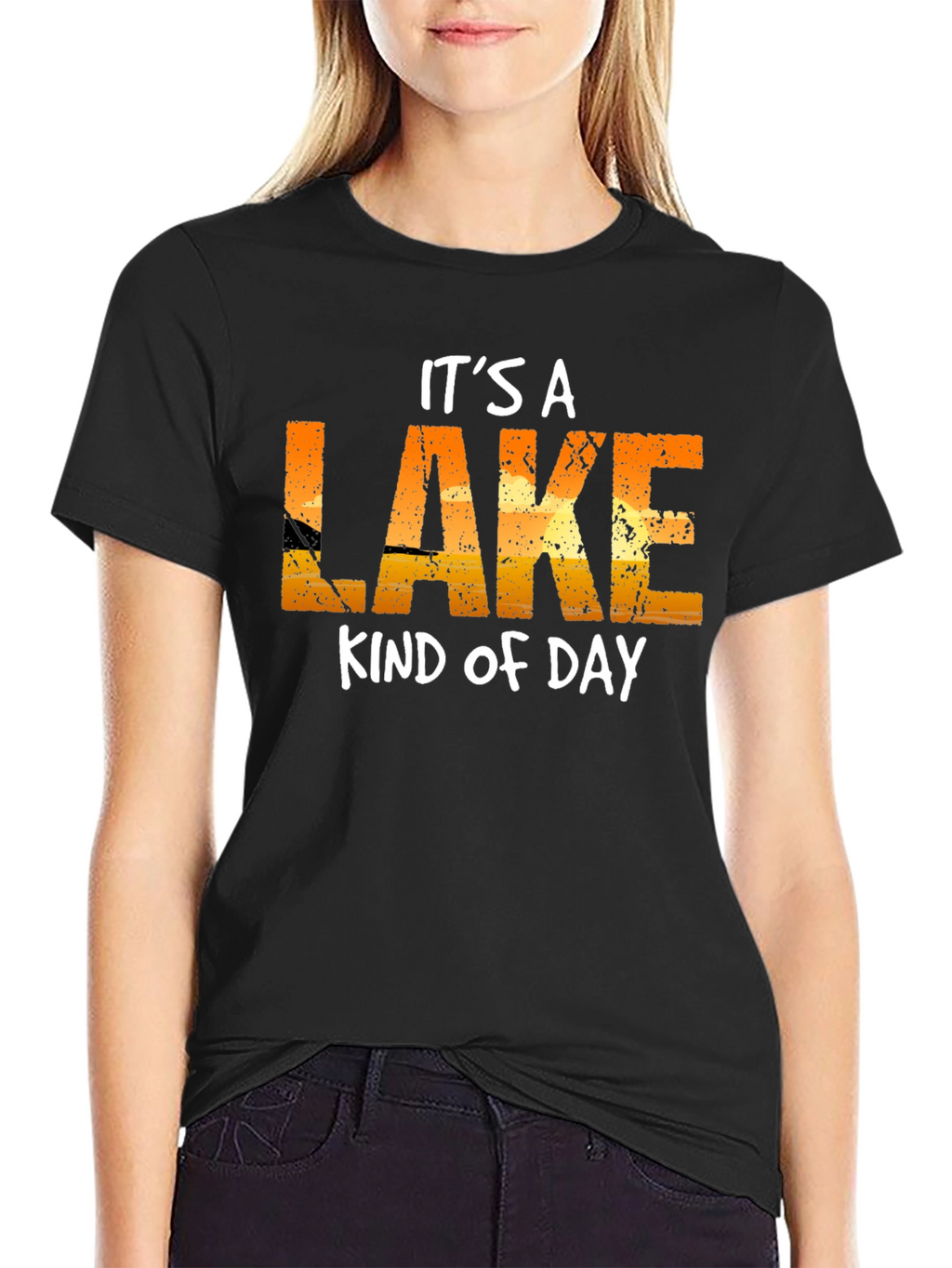 Its A Lake Kind of Day Graphic Tee