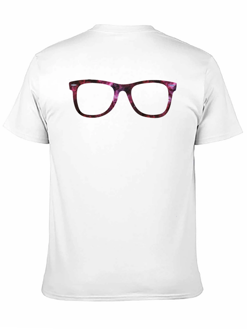 Galaxy Glasses Graphic Tee - Cool Cosmic Design