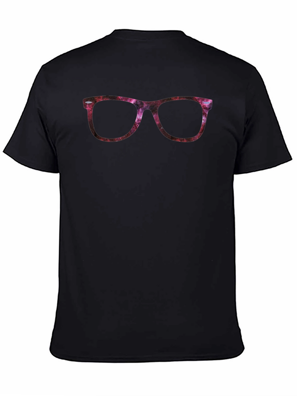 Galaxy Glasses Graphic Tee - Cool Cosmic Design
