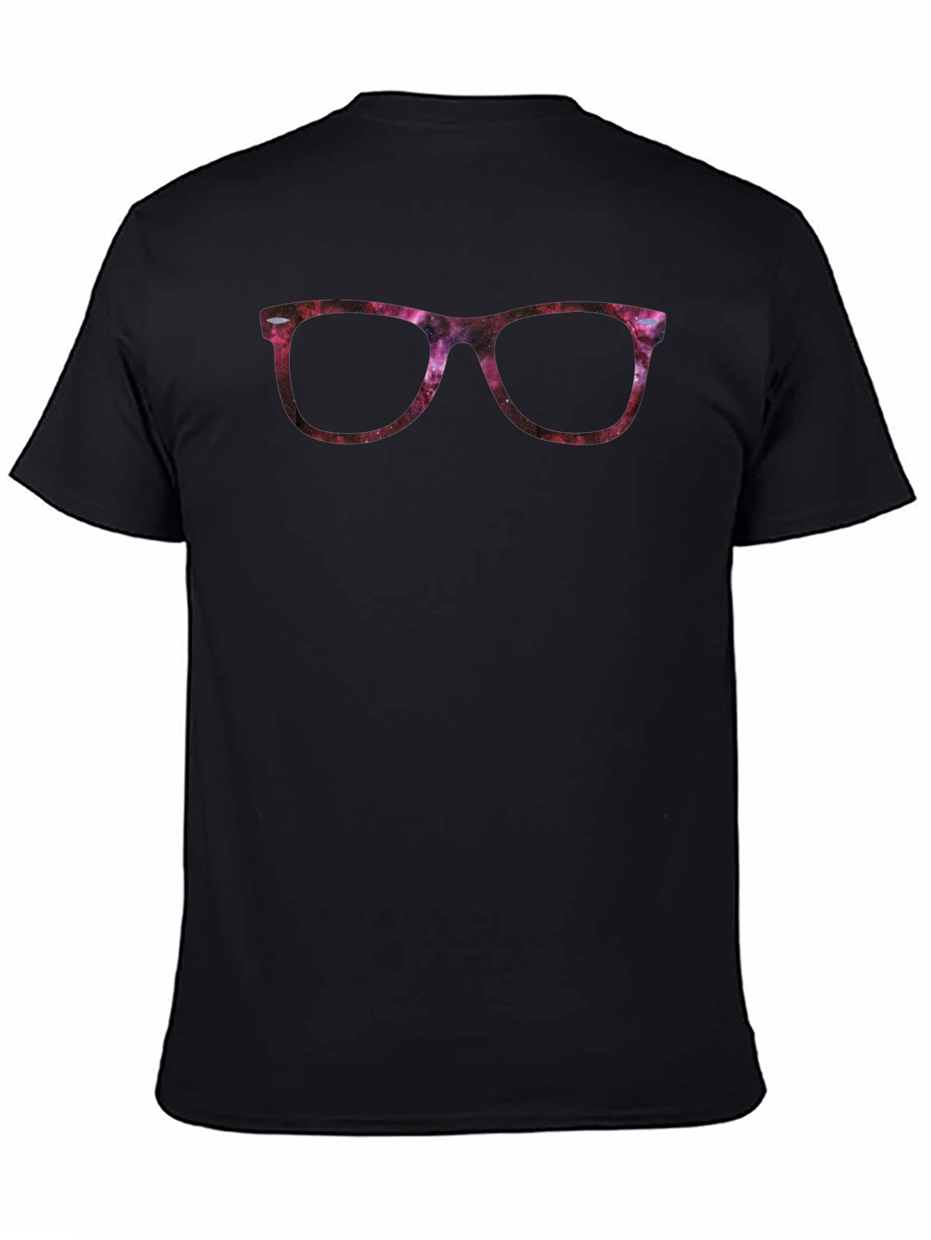 Galaxy Glasses Graphic Tee - Cool Cosmic Design
