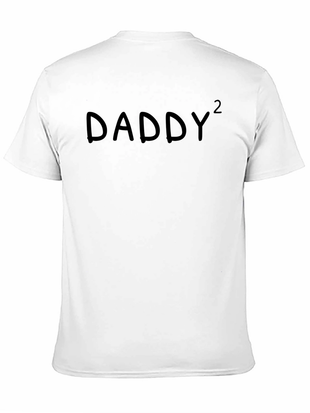 Daddy² Black Graphic Tee - Bold Statement