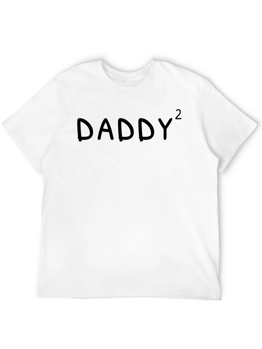 Daddy² Black Graphic Tee - Bold Statement