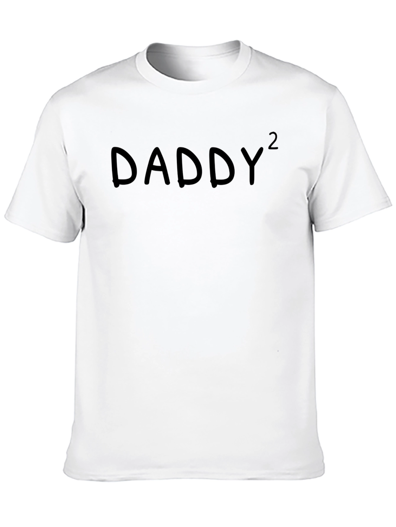 Daddy² Black Graphic Tee - Bold Statement