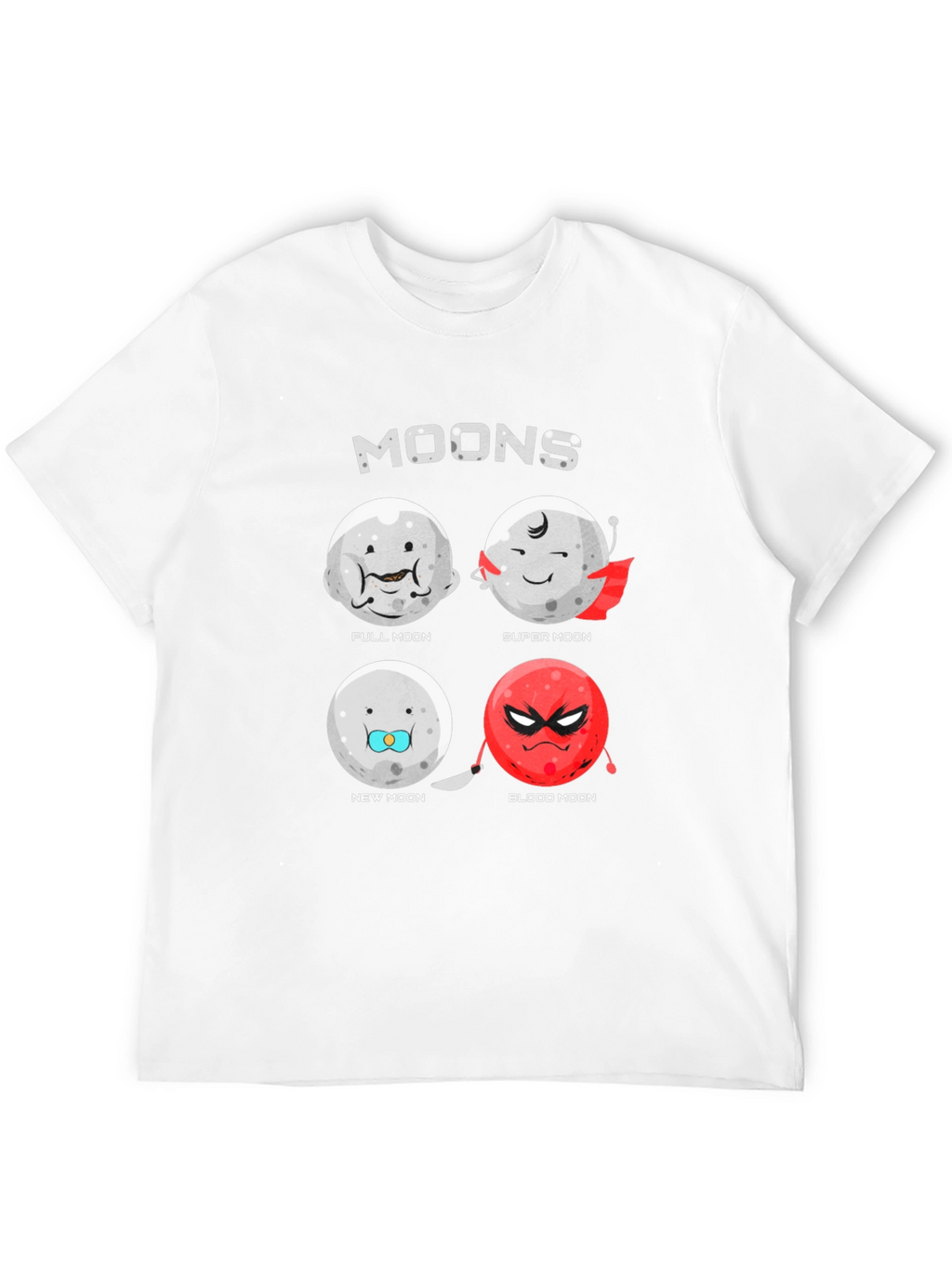 Moons Graphic Novelty T-Shirt