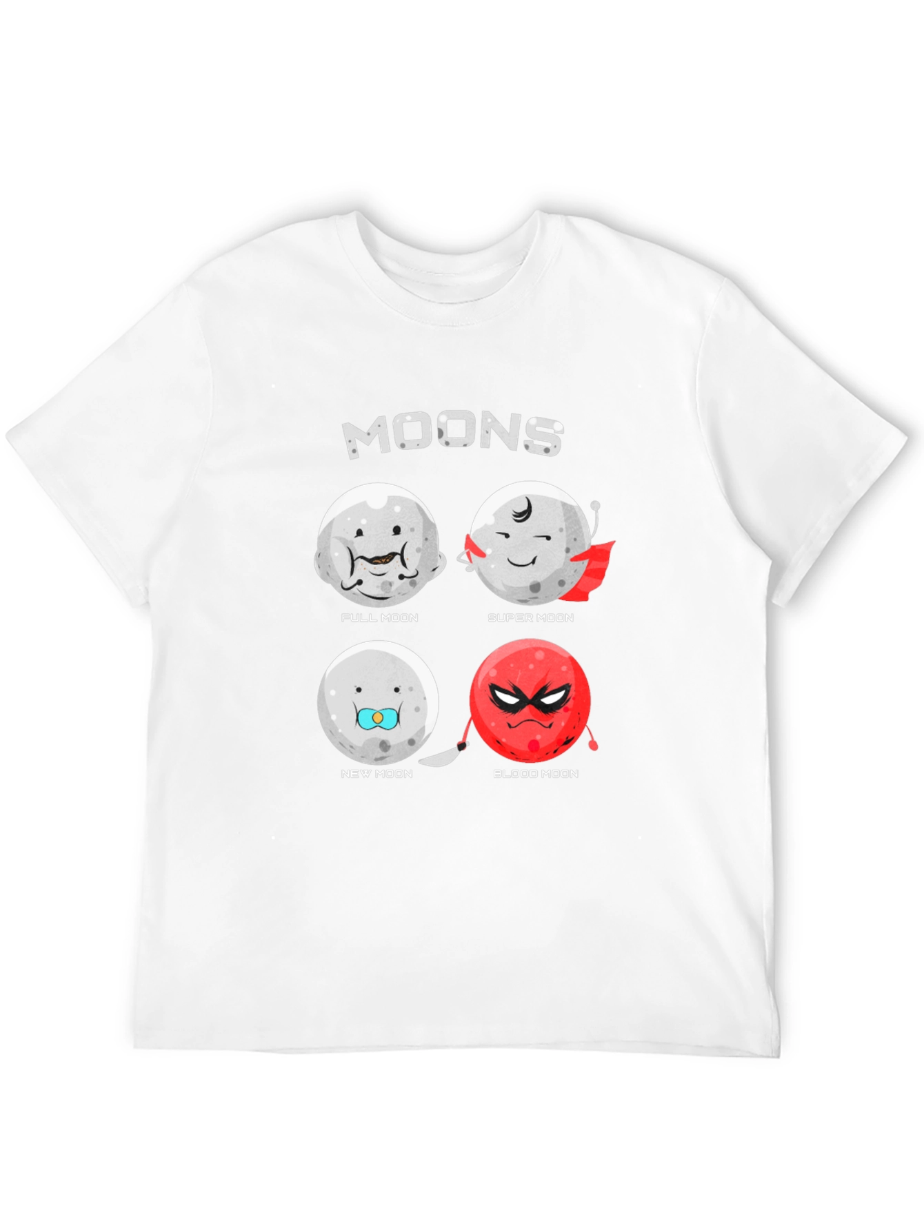 Moons Graphic Novelty T-Shirt
