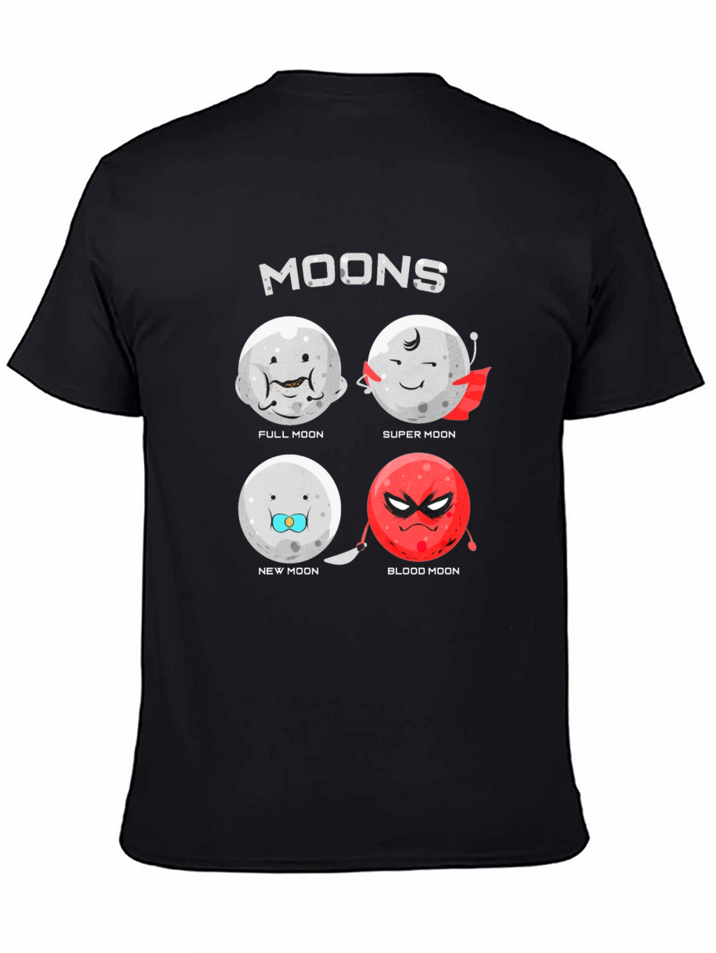 Moons Graphic Novelty T-Shirt