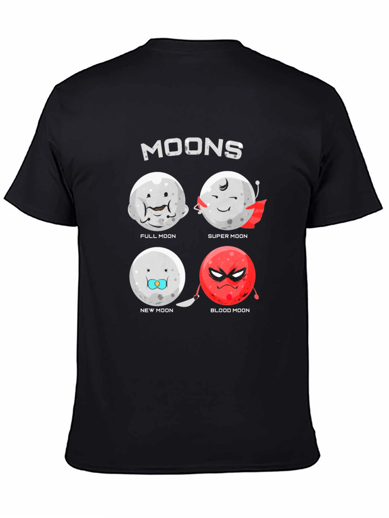 Moons Graphic Novelty T-Shirt