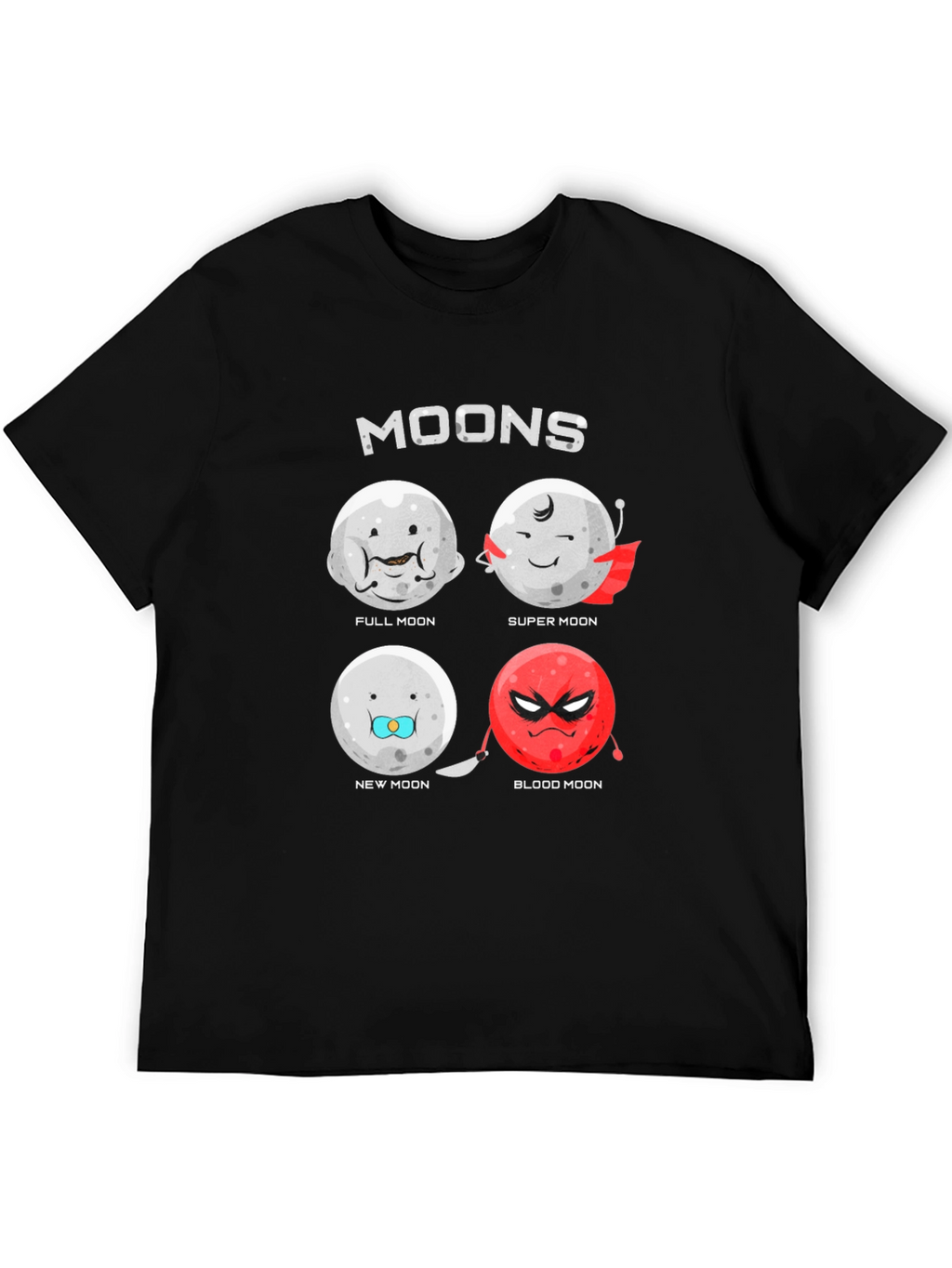Moons Graphic Novelty T-Shirt