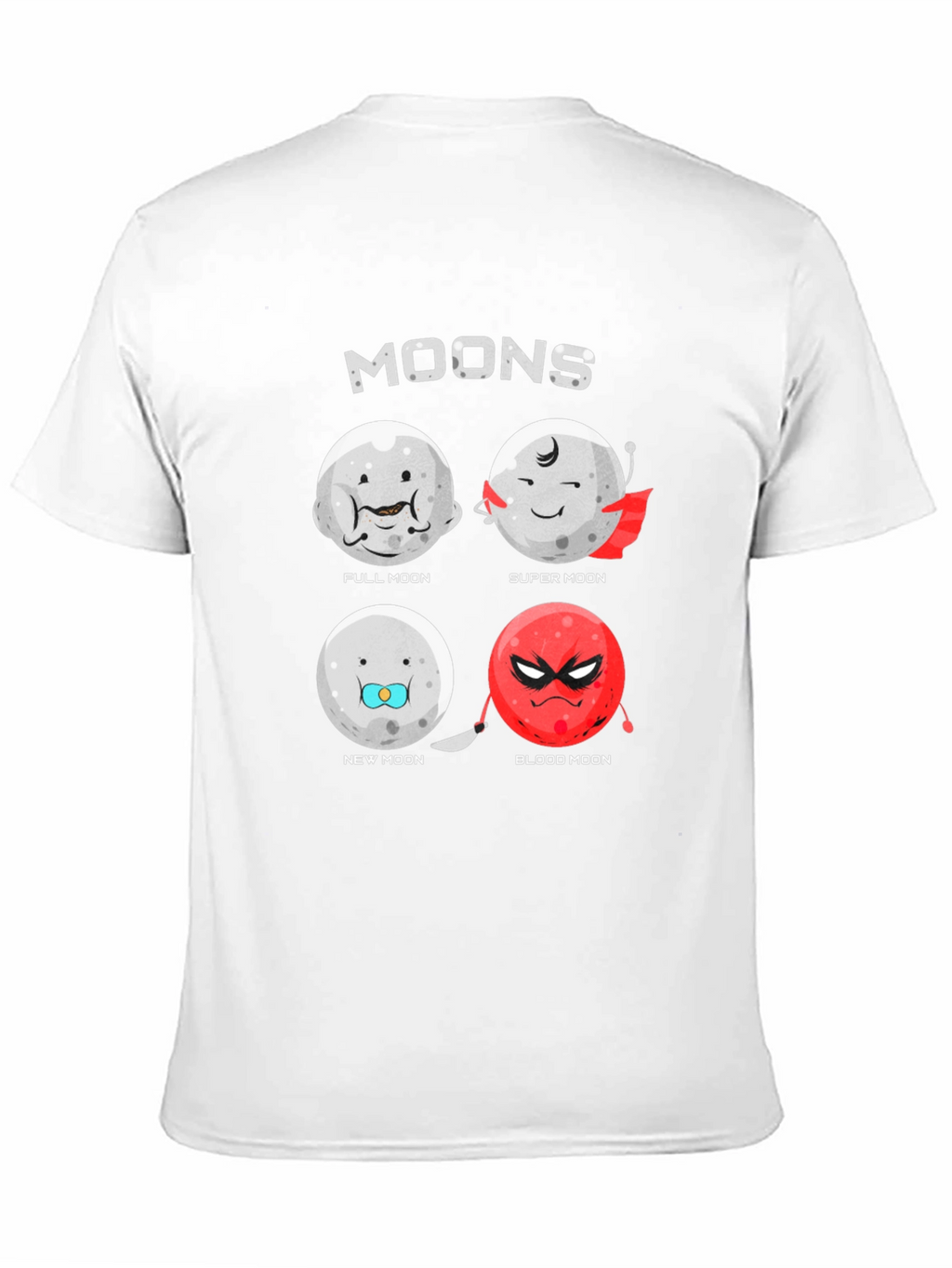 Moons Graphic Novelty T-Shirt