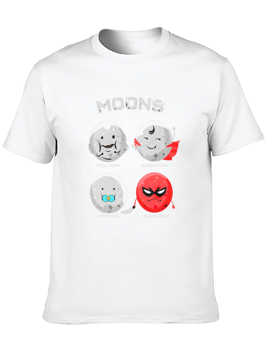 Moons Graphic Novelty T-Shirt