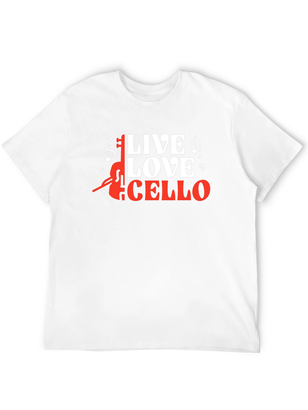 Live Love Cello Graphic Tee