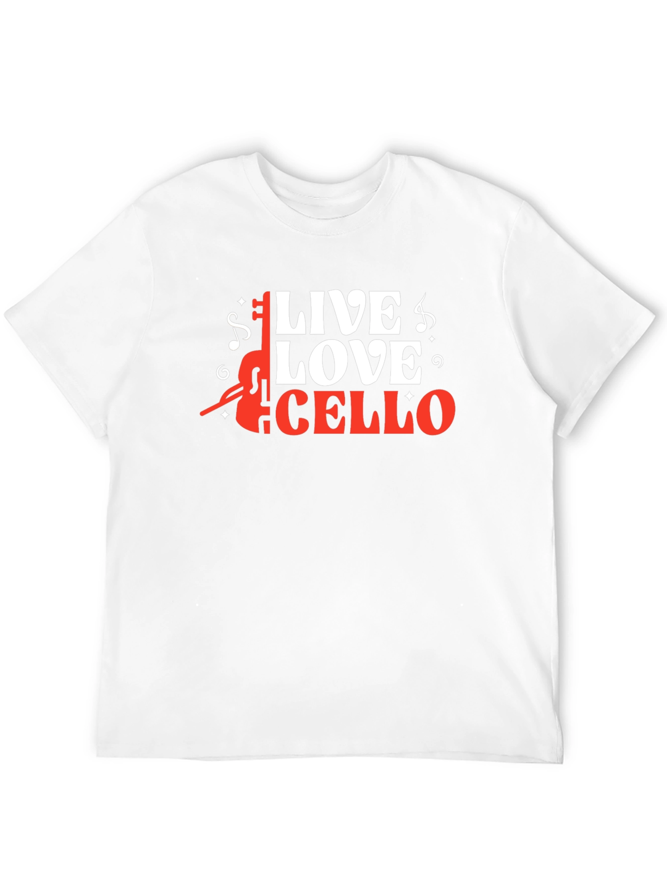 Live Love Cello Graphic Tee