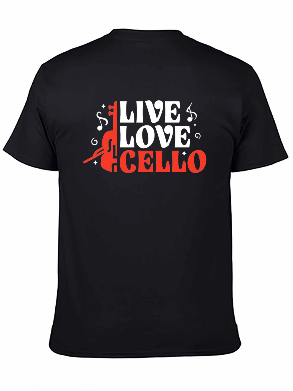 Live Love Cello Graphic Tee