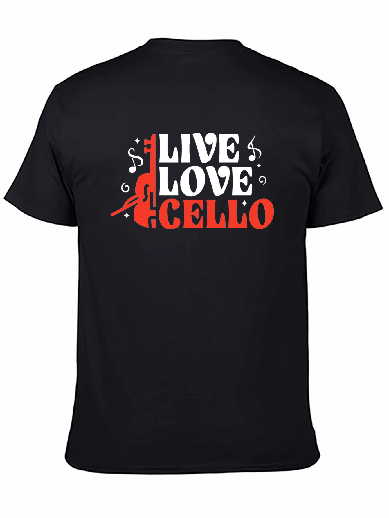 Live Love Cello Graphic Tee