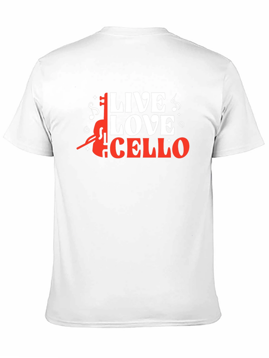 Live Love Cello Graphic Tee