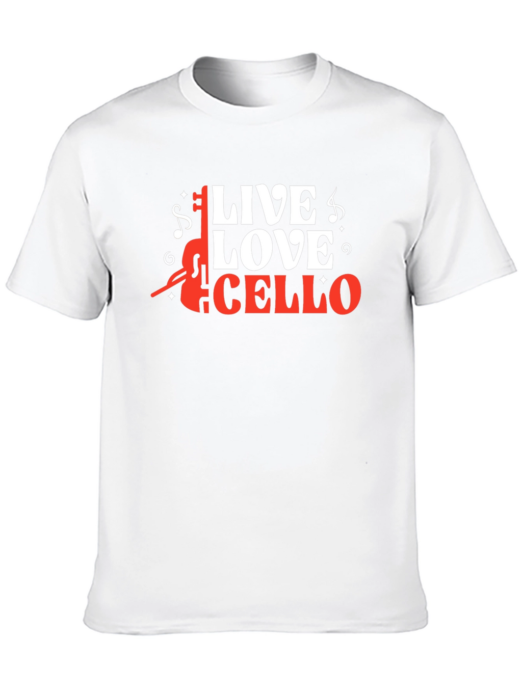 Live Love Cello Graphic Tee