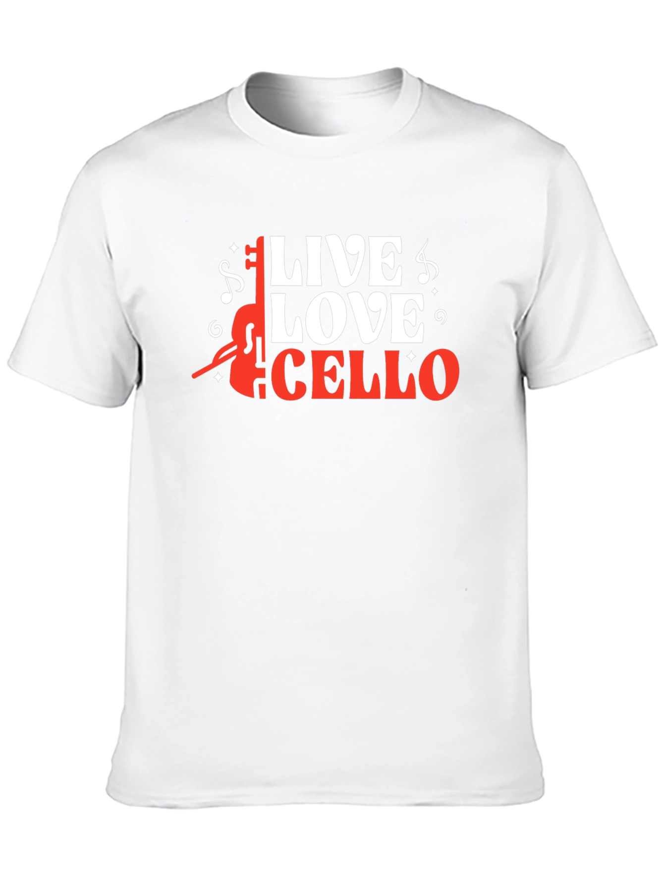 Live Love Cello Graphic Tee