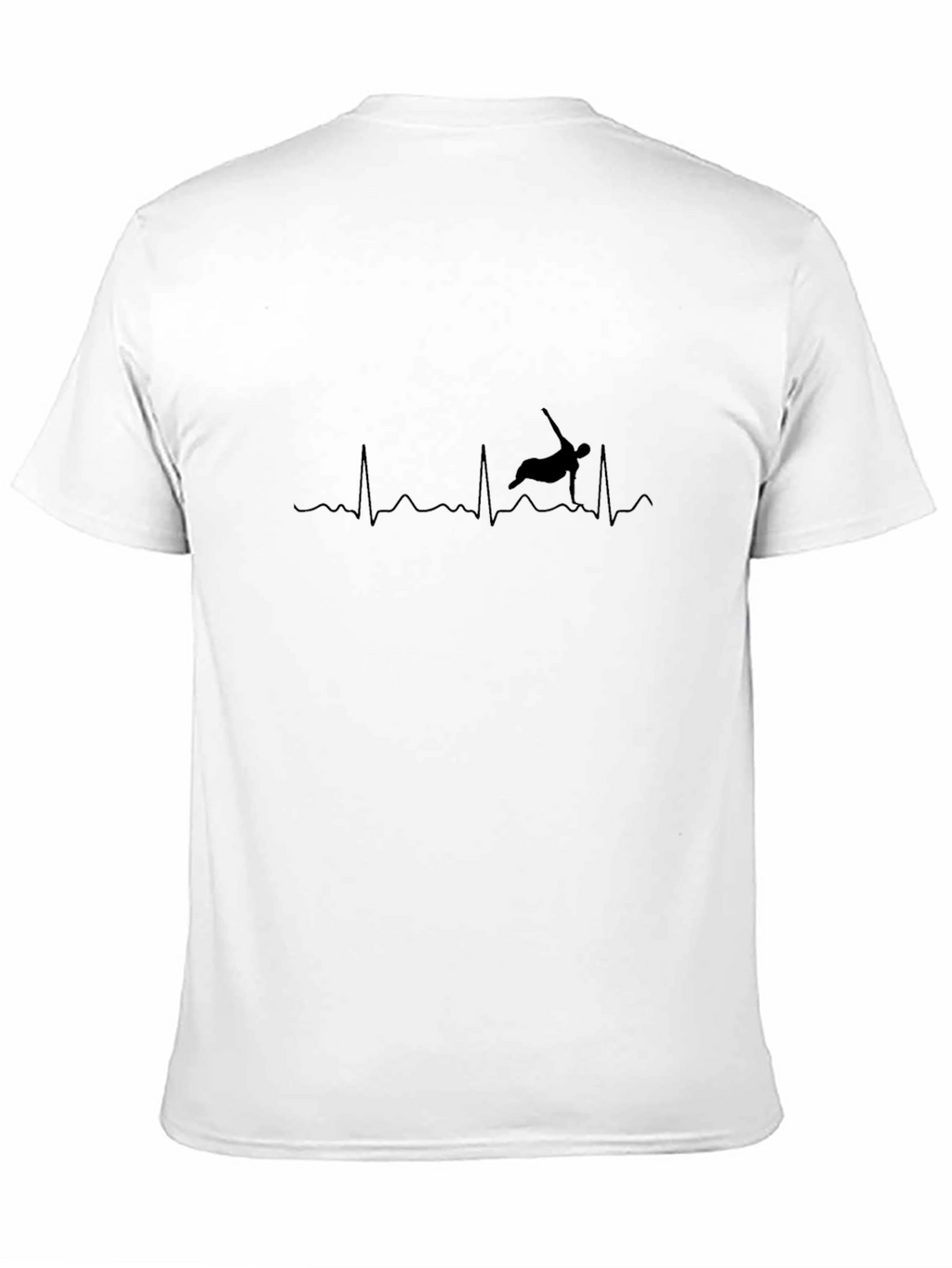 Black Heartbeat Wrestling T-Shirt