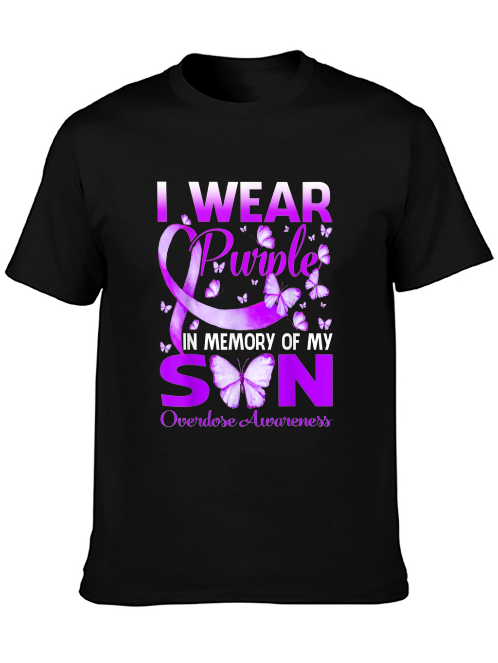 Purple Overdose Awareness T-Shirt