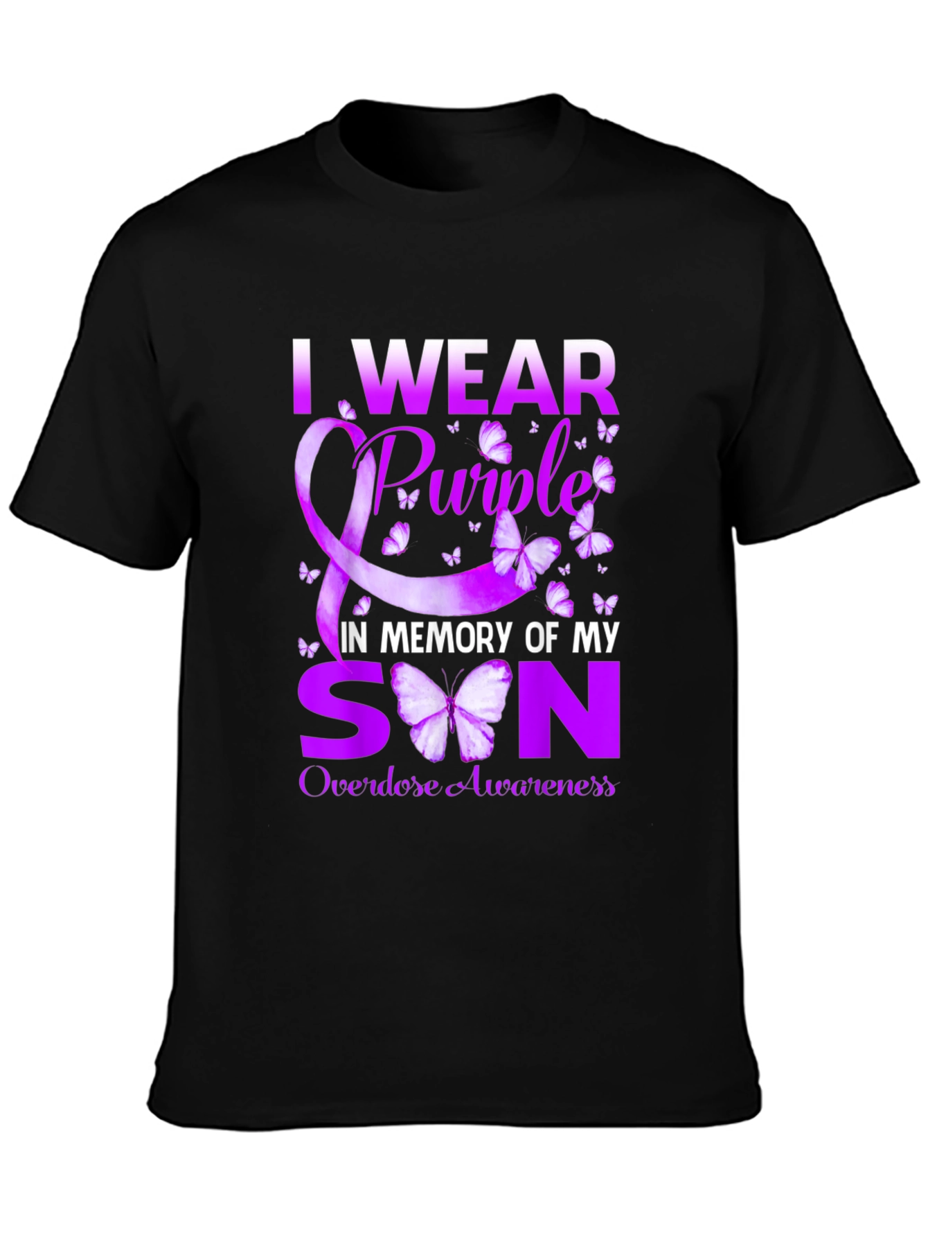 Purple Overdose Awareness T-Shirt