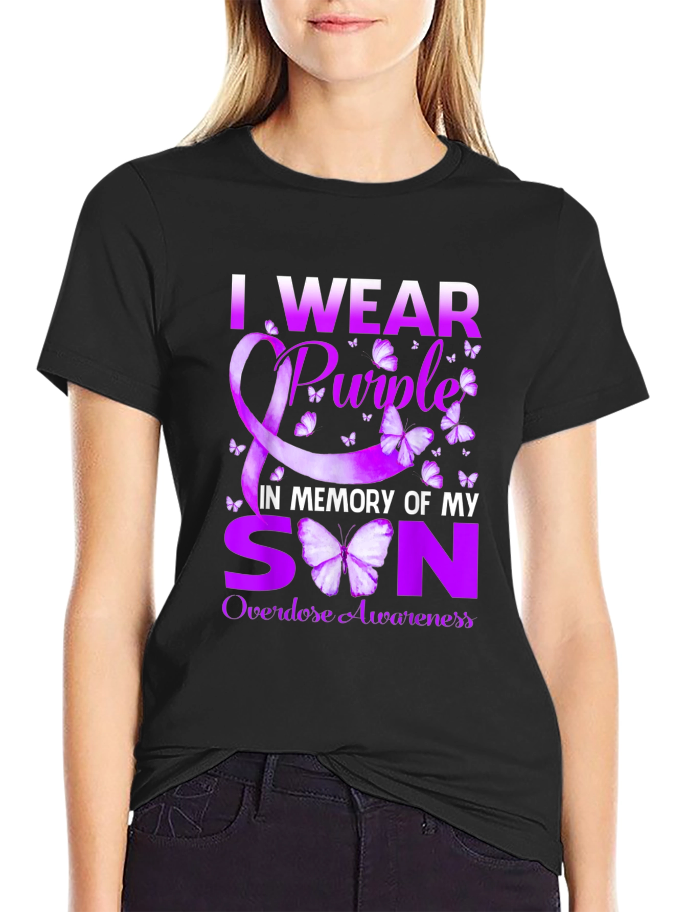 Purple Overdose Awareness T-Shirt