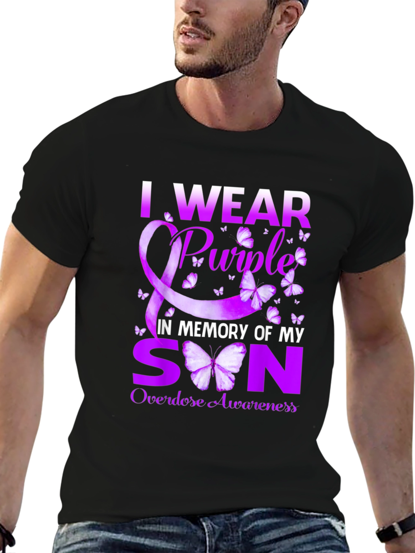 Purple Overdose Awareness T-Shirt