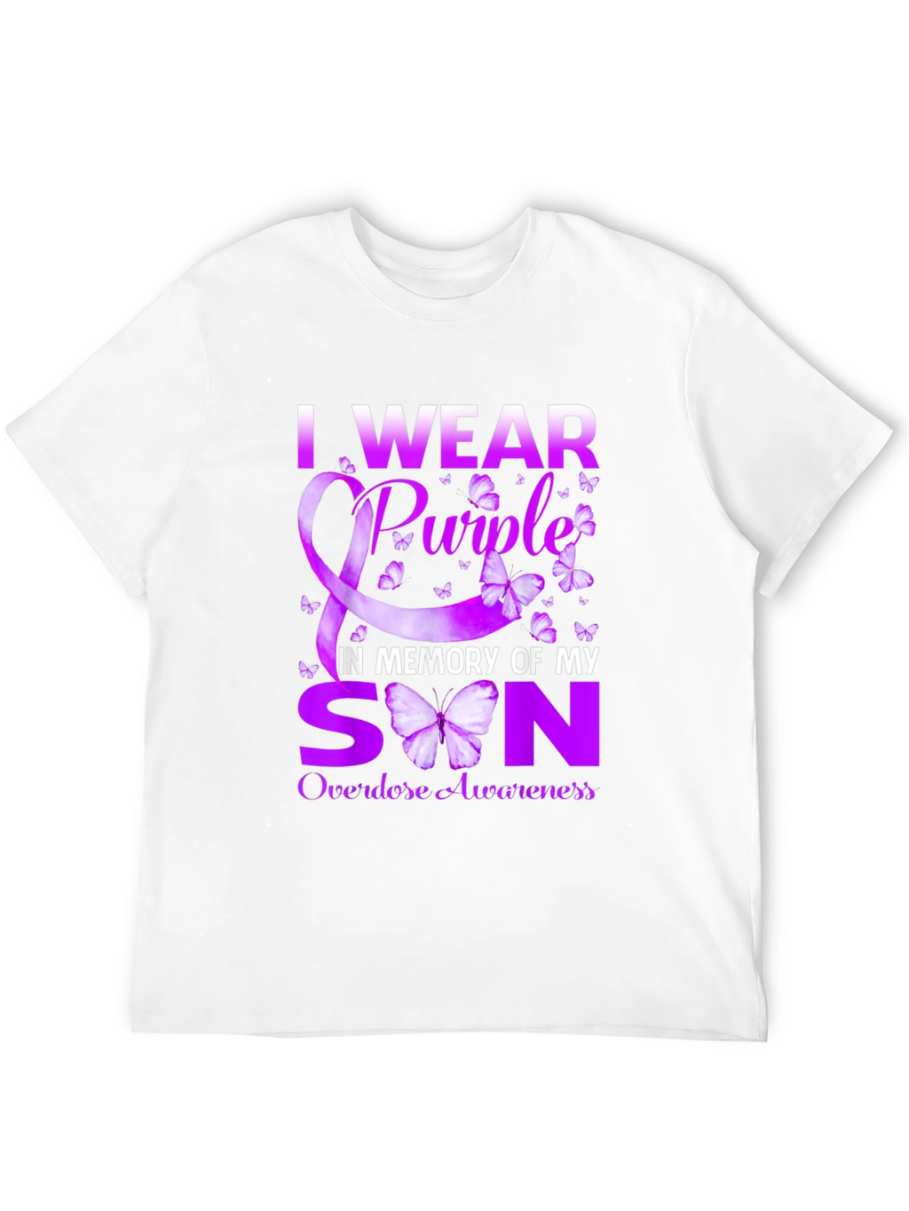 Purple Overdose Awareness T-Shirt