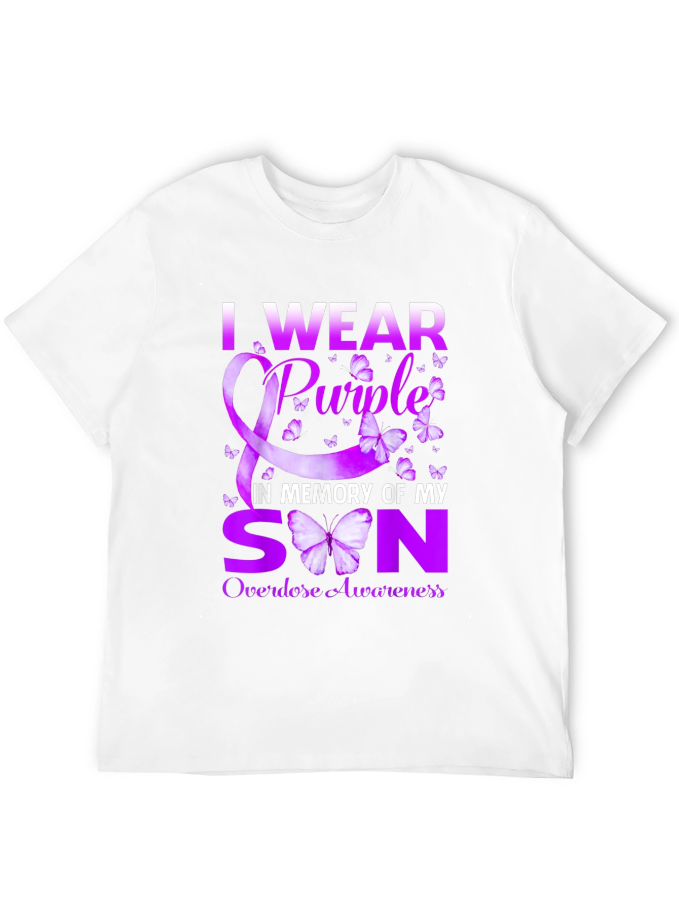 Purple Overdose Awareness T-Shirt