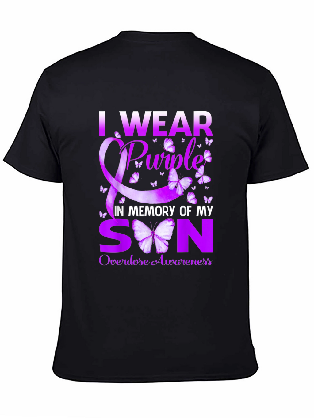 Purple Overdose Awareness T-Shirt