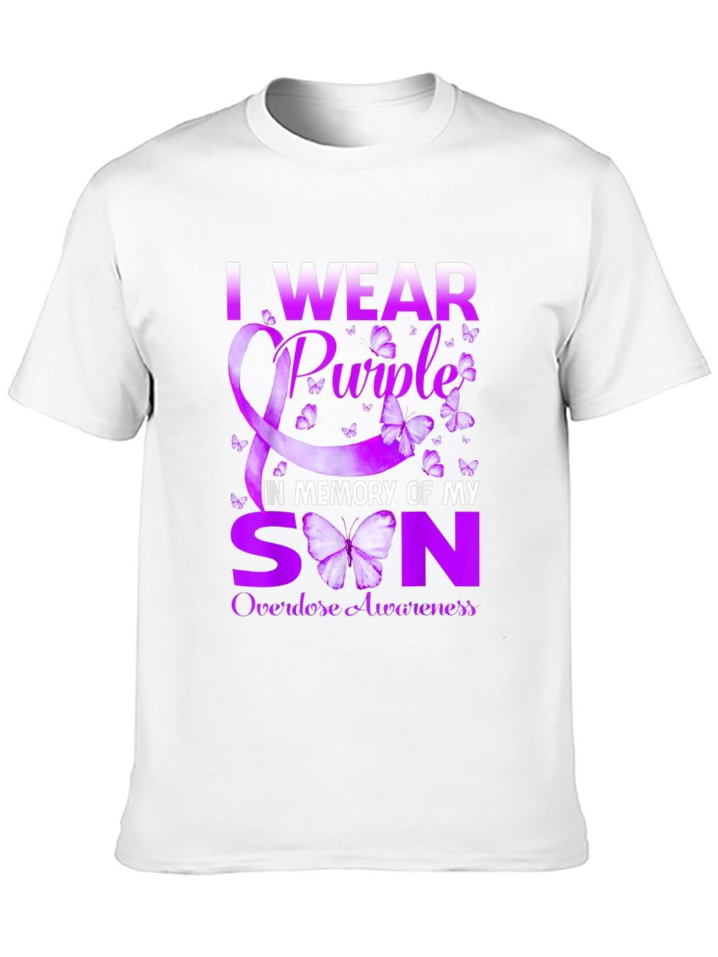Purple Overdose Awareness T-Shirt
