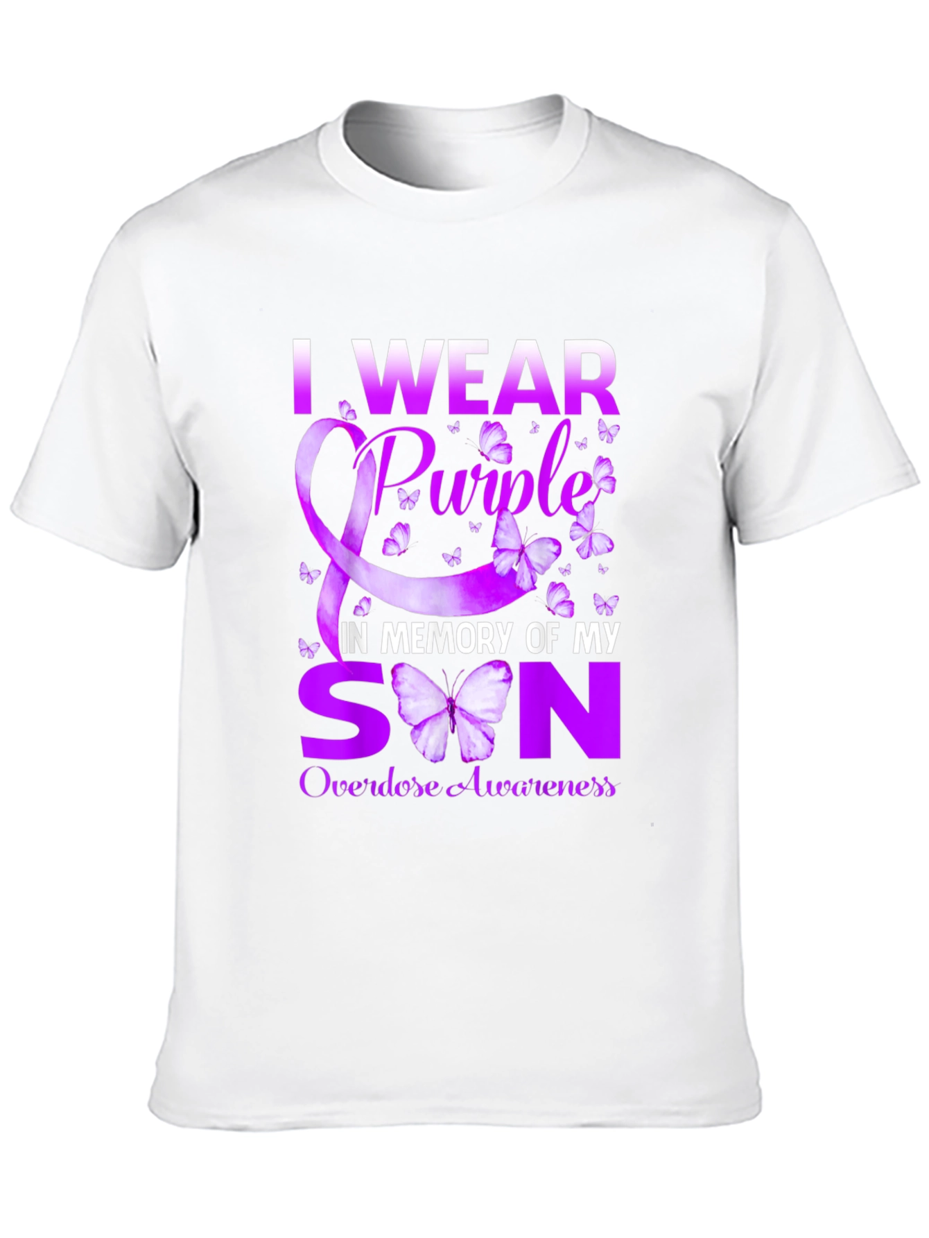 Purple Overdose Awareness T-Shirt