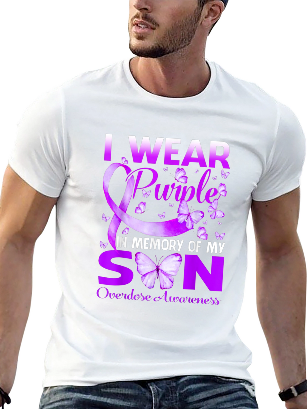 Purple Overdose Awareness T-Shirt