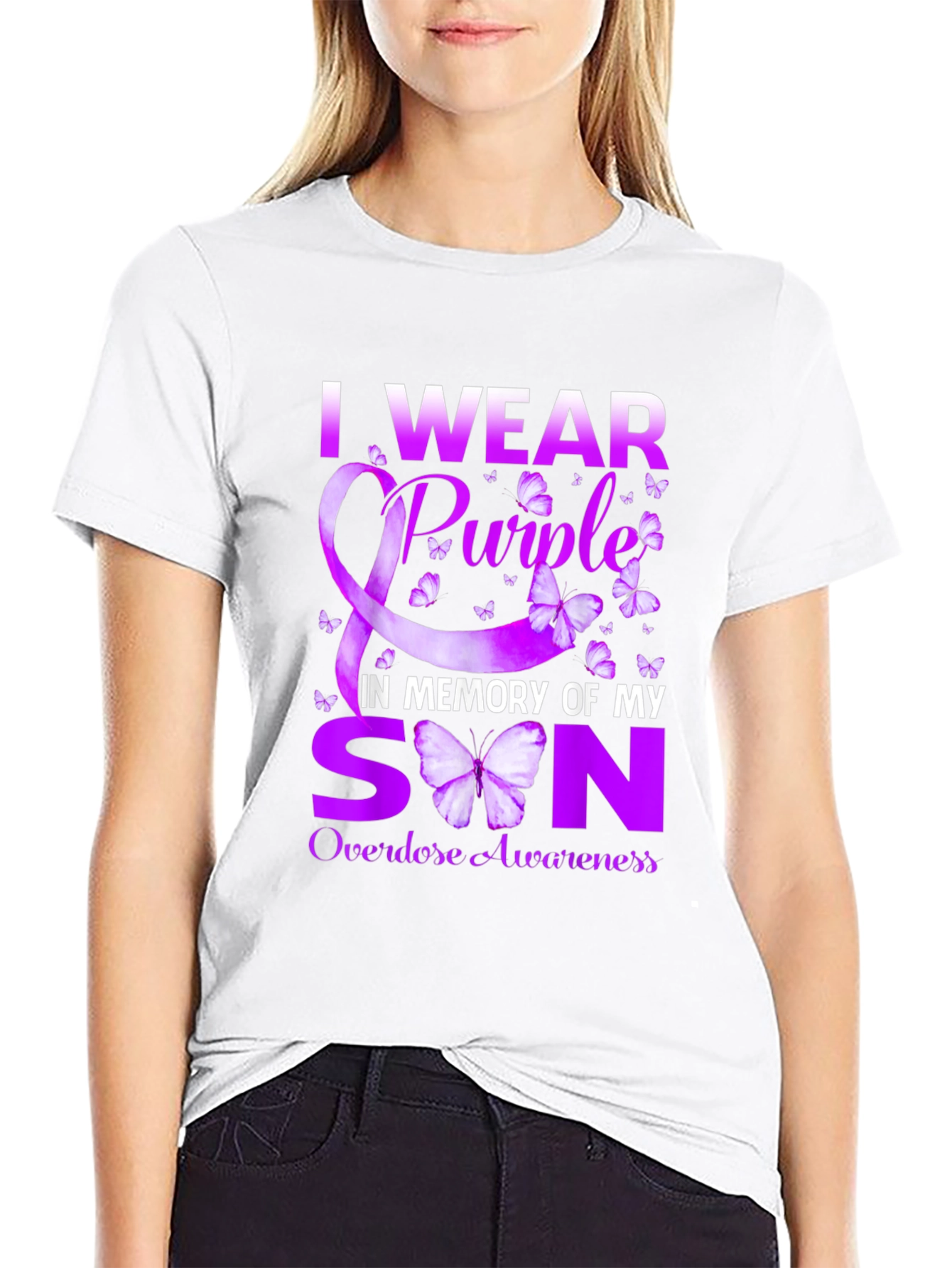 Purple Overdose Awareness T-Shirt