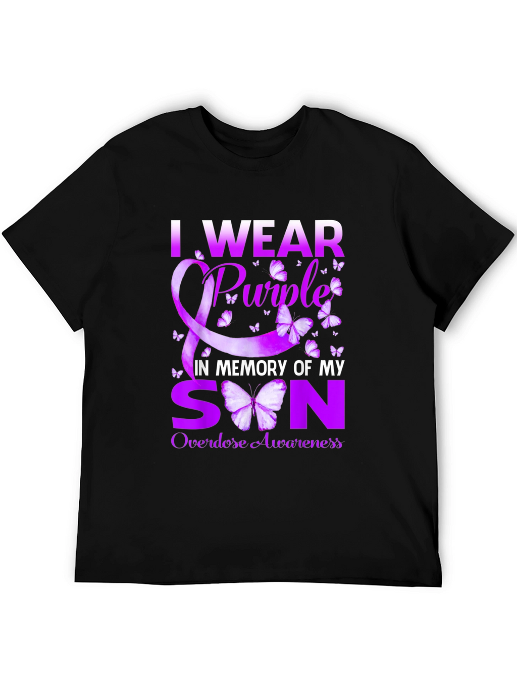 Purple Overdose Awareness T-Shirt
